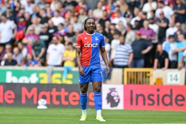 Kristal Saray 'dan Eberechi Eze, Premier Lig maçı sırasında Wolverhampton Wanderers, Molineux, Wolverhampton' daki Crystal Palace 'a karşı, 11 Mayıs 2024 