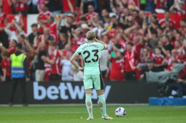 Chelsea 'li Conor Gallagher 11 Mayıs 2024' te İngiltere 'nin Nottingham şehrinde oynanan Premier League maçında Nottingham Forest Chelsea' ye karşı 2-1 'lik galibiyet golünü attı.