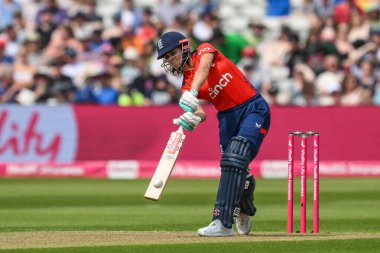 İngiltere 'den Maia Bouchier, İngiltere' nin 11 Mayıs 2024 'te Edgbaston, Birmingham' da Pakistan 'a karşı oynadığı 1. 