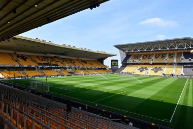 Molineux, İngiltere 'nin Wolverhampton kentinde oynanan Premier League karşılaşması öncesinde Wolverhampton Wanderers - Crystal Palace maçının genel görünümü, 11 Mayıs 2024 