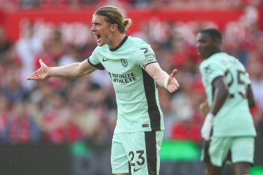 Chelsea 'den Conor Gallagher, Nottingham Forest' ın Chelsea 'ye karşı oynadığı Premier Lig karşılaşmasında 11 Mayıs 2024' te tepki gösterdi.