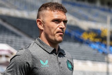 Newcastle United takımı Kieran Trippier # 2 Premier League karşılaşması sırasında St.James 's Park, Newcastle, 11 Mayıs 2024 tarihinde St.James' s Park 'ta Newcastle United ve Hove Albion' a geldi. 