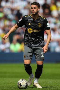 Southampton 'dan Taylor Harwood-Bellis 12 Mayıs 2024' te İngiltere 'nin Hawthorns şehrinde oynanan yarı final yarı final yarı final maçında West Bromwich Albion, Southampton' a karşı. 