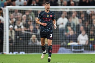 Manchester City 'den Rben Dias Premier League maçı sırasında Tottenham Hotspur Manchester City' ye karşı Tottenham Hotspur Stadyumu, Londra, İngiltere, 14 Mayıs 2024 