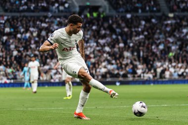 Tottenham Hotspur 'dan Brennan Johnson, Premier League maçında Tottenham Hotspur' a karşı Manchester City Tottenham Hotspur Stadyumu, Londra, İngiltere, 14 Mayıs 2024 