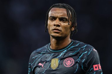 Manchester City 'den Manuel Akanji Premier Lig maçı sırasında Tottenham Hotspur Manchester City' ye karşı Tottenham Hotspur Stadyumu, Londra, Birleşik Krallık, 14 Mayıs 2024 
