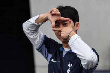 Tottenham Hotspur taraftarları Premier Lig karşılaşması öncesinde Tottenham Hotspur ile Manchester City arasındaki Tottenham Hotspur Stadyumu 'na geldiler. 