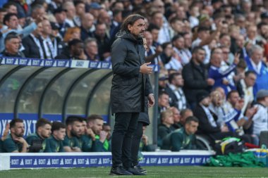 Daniel Farke, Leeds United 'ın teknik direktörü. 16 Mayıs 2024' te Leeds, İngiltere 'deki Elland Road' da oynanan yarı final yarı final ikinci bacak Leeds United 'a karşı Norwich City maçında. 