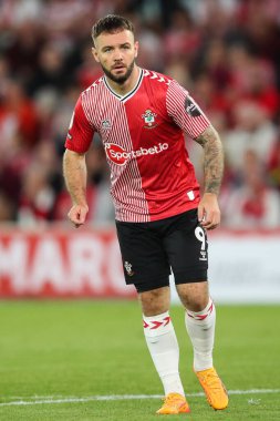 Southampton 'dan Adam Armstrong 17 Mayıs 2024' te İngiltere 'nin Southampton Stadyumu' nda Southampton-West Bromwich Albion maçında yarı final yarı final yarı final maçıydı.