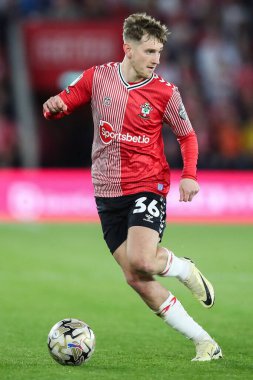 Southampton 'dan David Brooks 17 Mayıs 2024' te İngiltere 'nin Southampton Stadyumu' nda Southampton 'a karşı Batı Bromwich Albion maçında yarı final play-off maçında.