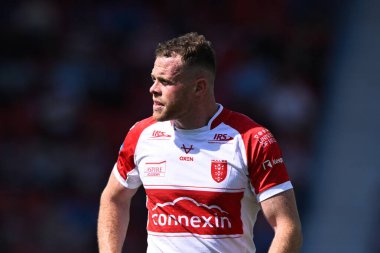 Hull KR, Wigan Warriors 'a karşı Betfred Challenge Kupası Yarı Final Hull KR v Wigan Warriors maçında Eco-Power Stadyumu, Doncaster, Birleşik Krallık, 18 Mayıs 2024