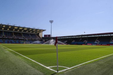 A general view inside of Turf Moor, home of Burnley ahead of the Premier League match Burnley vs Nottingham Forest at Turf Moor, Burnley, United Kingdom, 19th May 2024