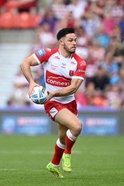 Hull KR, Wigan Warriors 'a karşı Betfred Challenge Kupası Yarı Final Hull KR v Wigan Warriors maçında Eco-Power Stadyumu, Doncaster, Birleşik Krallık, 18 Mayıs 2024