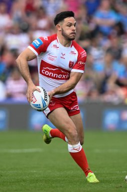Hull KR, Wigan Warriors 'a karşı Betfred Challenge Kupası Yarı Final Hull KR v Wigan Warriors maçında Eco-Power Stadyumu, Doncaster, Birleşik Krallık, 18 Mayıs 2024