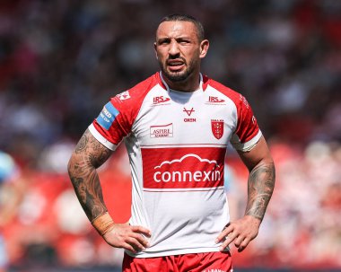 Hull KR 'dan Elliot Minchella, 18 Mayıs 2024' te İngiltere 'nin Doncaster kentindeki Eco-Power Stadyumu' nda oynanan Betfred Challenge Kupası Yarı-Final Hull KR v Wigan Warriors maçında