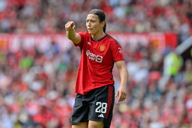 Rachel Williams of Manchester United Women, during the The FA Women's Super League match Manchester United Women vs Chelsea FC Women at Old Trafford, Manchester, United Kingdom, 18th May 2024 