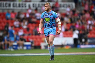 Hull KR, Wigan Warriors 'a karşı Betfred Challenge Kupası Yarı Final Hull KR v Wigan Warriors maçında Eco-Power Stadyumu, Doncaster, Birleşik Krallık, 18 Mayıs 2024