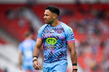 Hull KR, Wigan Warriors 'a karşı Betfred Challenge Kupası Yarı Final Hull KR v Wigan Warriors maçında Eco-Power Stadyumu, Doncaster, Birleşik Krallık, 18 Mayıs 2024