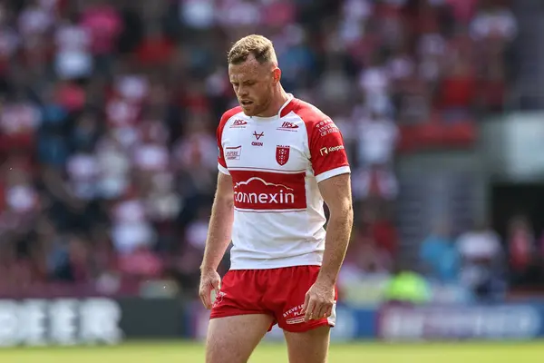 stock image Joe Burgess of Hull KR during the Betfred Challenge Cup Semi-Final Hull KR v Wigan Warriors at Eco-Power Stadium, Doncaster, United Kingdom, 18th May 2024