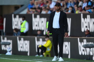 Vincent Kompany manager of Burnley during the Premier League match Burnley vs Nottingham Forest at Turf Moor, Burnley, United Kingdom, 19th May 2024