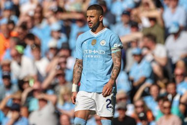 Kyle Walker of Manchester City during the Premier League match Manchester City vs West Ham United at Etihad Stadium, Manchester, United Kingdom, 19th May 2024 