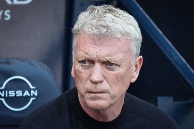 David Moyes manager of West Ham United during the Premier League match Manchester City vs West Ham United at Etihad Stadium, Manchester, United Kingdom, 19th May 2024 