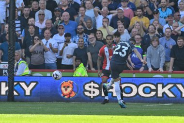 Tottenham Hotspur 'dan Pedro Porro Premier Lig maçında Sheffield United ile Tottenham Hotspur maçında Sheffield Lane, Sheffield, İngiltere' de 19 Mayıs 2024 'te karşı karşıya geldiler. 