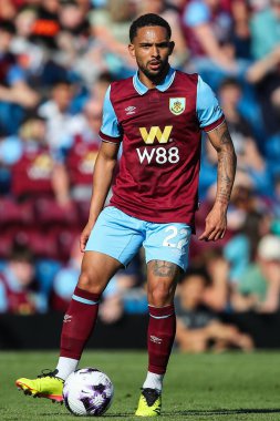 Burnley 'li Vitinho Premier Lig maçı sırasında Burnley' e karşı Turf Moor, Burnley, İngiltere, 19 Mayıs 2024