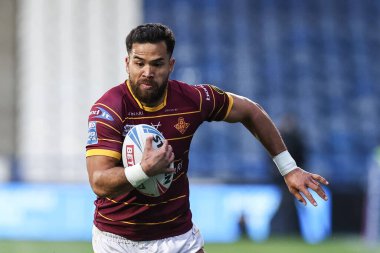 Huddersfield Giants 'ın Esan Marsters' ı Betfred Süper Lig 12. raundunda Huddersfield Giants - Leigh Leopards maçında John Smith Stadyumu, Huddersfield, Birleşik Krallık, 24 Mayıs 2024 