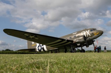 C-47 Thats All, Brother during, Shuttleworth D-Day Weekend at Shuttleworth, Biggleswade, United Kingdom, 25th May 2024  clipart