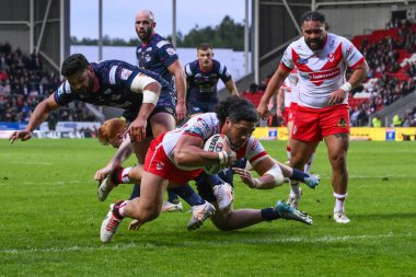 St. Helens 'ten Sione Matautia, 24 Mayıs 2024' te St Helens - Leeds Rhinos maçında Betfred Süper Lig Turu 'na katılacak. 