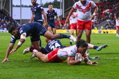 St. Helens 'ten Sione Matautia, 24 Mayıs 2024' te St Helens - Leeds Rhinos maçında Betfred Süper Lig Turu 'na katılacak. 