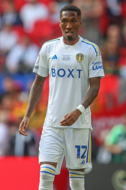 Leeds United takımından Jaidon Anthony 26 Mayıs 2024 'te Wembley Stadyumu' nda Leeds United ile Southampton arasındaki play-off final maçında 
