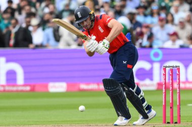 İngiltere 'den Jos Buttler, Vitality T20 Uluslararası Serisi' nde İngiltere Pakistan 'a karşı Edgbaston, Birmingham, Birleşik Krallık' ta 25 Mayıs 2024 'te tek maç yaptı. 