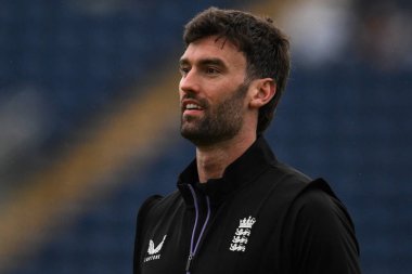 İngiltere 'den Reece Topley, Uluslararası Vitality T20 Serisi öncesinde İngiltere ile Pakistan arasında 28 Mayıs 2024' te Sophia Gardens Cricket Ground, Cardiff, İngiltere 'de oynanan karşılaşmada karşılaşacak.