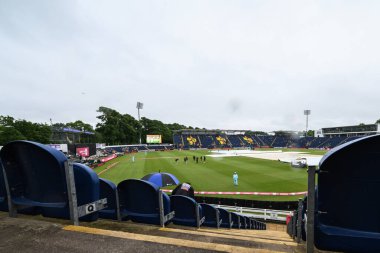 Uluslararası Vitality T20 Serisi öncesinde Sophia Gardens Cricket Ground 'un genel bir görüntüsü 28 Mayıs 2024' te İngiltere ile Pakistan arasında Sophia Gardens Cricket Ground, Cardiff 'te oynanacak.