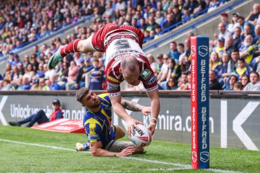 Wigan Warriors takımından Liam Marshall 1 Haziran 2024 'te Warrington Jones Stadyumu' nda oynanan 13. Warrington Wolves vs Wigan Warriors karşılaşmasında skoru 12-10 'a çıkardı.