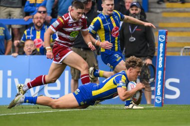 Arron Lindop, 1 Haziran 2024 'te Halliwell Jones Stadyumu' nda oynanan Warrington Wolves vs Wigan Warriors maçında Betfred Süper Lig Turu 'na katılacak.