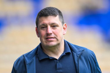 Matt Peet Wigan Warriors 'un koçu Betfred Süper Lig 13. Raundu öncesinde Warrington Wolves Wigan Warriors' a karşı Halliwell Jones Stadyumu, Warrington, 1 Haziran 2024