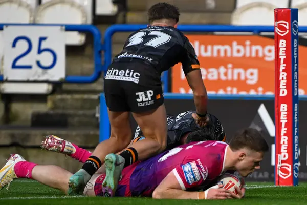 stock image Betfred Super League, Round 13 match, Huddersfield Giants vs Hull FC, United Kingdom, 31st May 2024