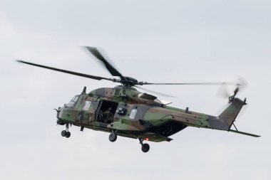 Fransız Ordusu 'ndan NHIndustries NH90, NATO Kaplan Buluşması sırasında AB, Jagel, Almanya' nın kuzeyinde, 7 Haziran 2024