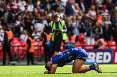 Warrington Wolves 'dan Danny Walker, 8 Haziran 2024' te Wembley Stadyumu 'nda oynanan Betfred Challenge Cup final maçı Warrington Wolves vs Wigan Warriors maçında kaybettiği takımına tepki gösterdi. 
