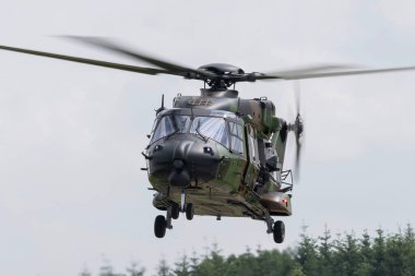 NHIndustries NH90 of Arme de terre French Army, during the NATO Tiger Meet at Schleswig AB, Jagel, Germany, 7th June 2024 clipart