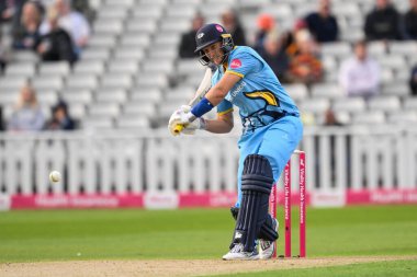 Yorkshire Vikings 'ten Joe Root, Birmingham Bears ve Lancashire Lightning maçında 14 Haziran 2024' te Birmingham, Birmingham, İngiltere 'de iki koşu yaptı. 