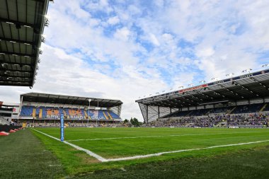 Headingley Stadyumu 15. Betfred Süper Lig karşılaşması öncesinde Leeds Rhinos Leigh Leopards 'a karşı Headingley Stadyumu, Leeds, İngiltere 21 Haziran 2024 
