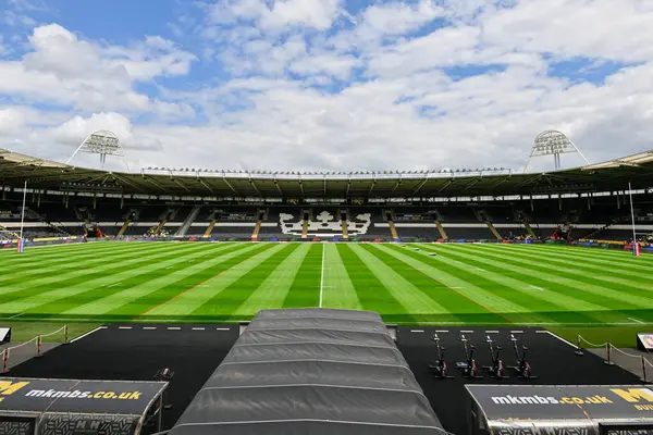 stock image A general view of the MKM Stadium ahead of the Betfred Super League Round 15 match Hull FC vs Warrington Wolves at MKM Stadium, Hull, United Kingdom, 22nd June 2024 