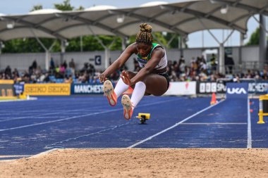 Kone, 29 Haziran 2024 tarihinde Manchester Regional Arena, Manchester, Birleşik Krallık 'ta düzenlenen Microplus UK Atletizm Şampiyonası' nda bayanlar uzun atlamada birinci sırada yer almaktadır. 