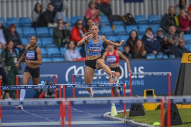 Knight, 29 Haziran 2024 'te Manchester Bölgesel Arena, Manchester' da düzenlenen Microplus UK Atletizm Şampiyonası 'nda 3. 