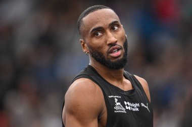 Matthew Hudson-Smith Microplus UK Atletizm Şampiyonası sırasında Manchester Bölgesel Arena, Manchester 'da 2. Gün, 30 Haziran 2024 