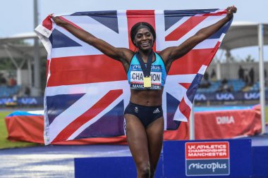 Neita, Manchester Regional Arena, Manchester, Birleşik Krallık 'ta düzenlenen Microplus UK Atletizm Şampiyonası' nda 100m 'i kazandı. 